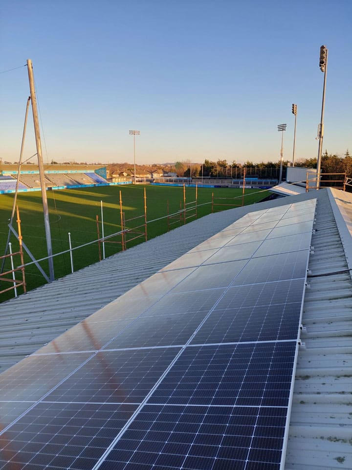 Parnell park solar panels Energy Smart The Green Star Alliance Ireland