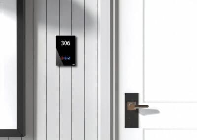 VDA Telkonet hall panel installation for hotel